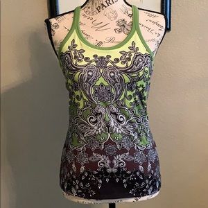 Athleta tankini multi color